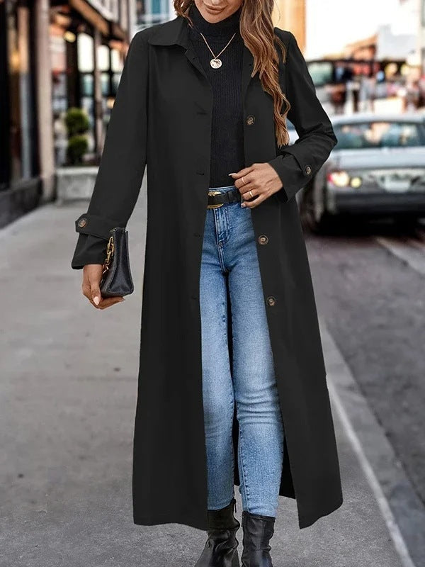 Japanese Style Elegant Trench Coat