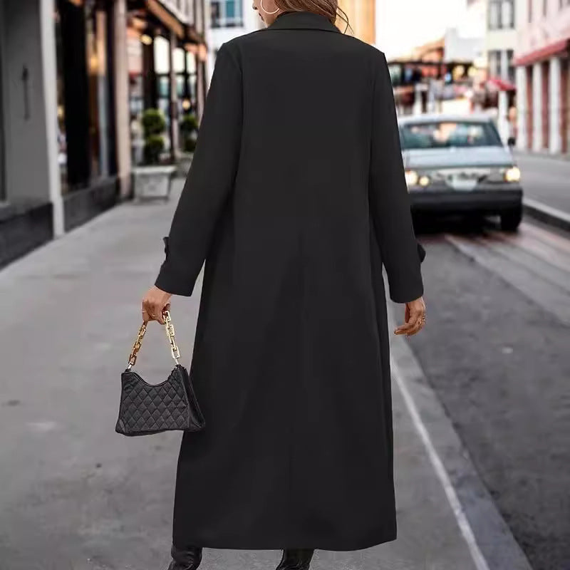 Japanese Style Elegant Trench Coat